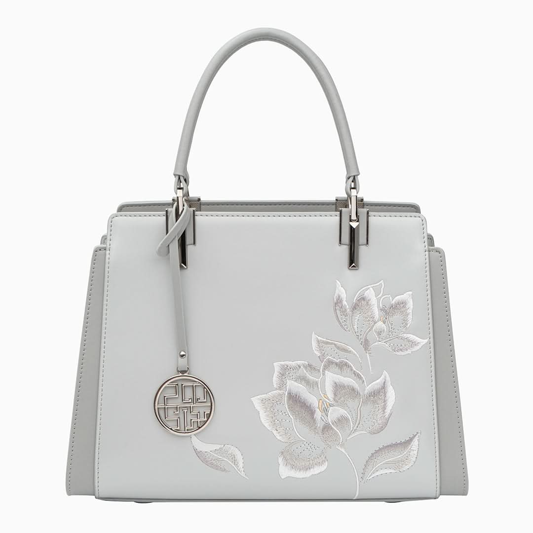 Cleo Genuine Leather Medium Tote Bag - ShopLorca
