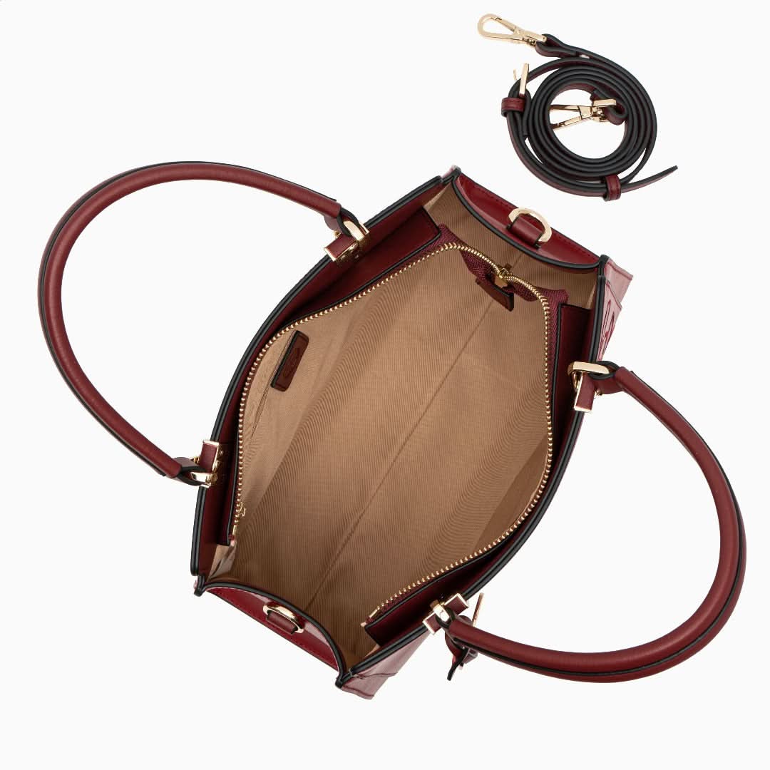 Cleo Genuine Leather Medium Tote Bag - ShopLorca