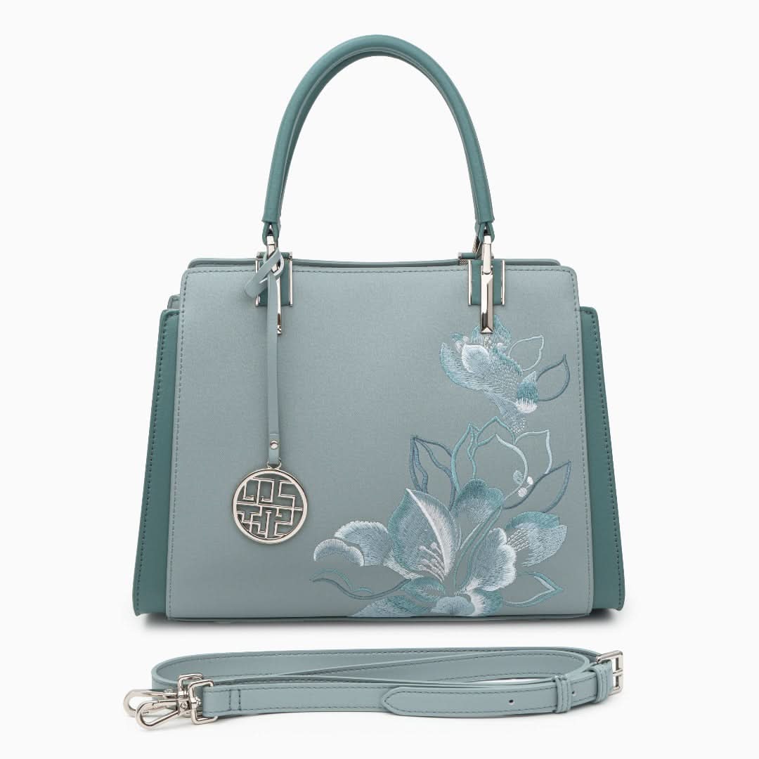 Cleo Genuine Leather Medium Tote Bag - ShopLorca