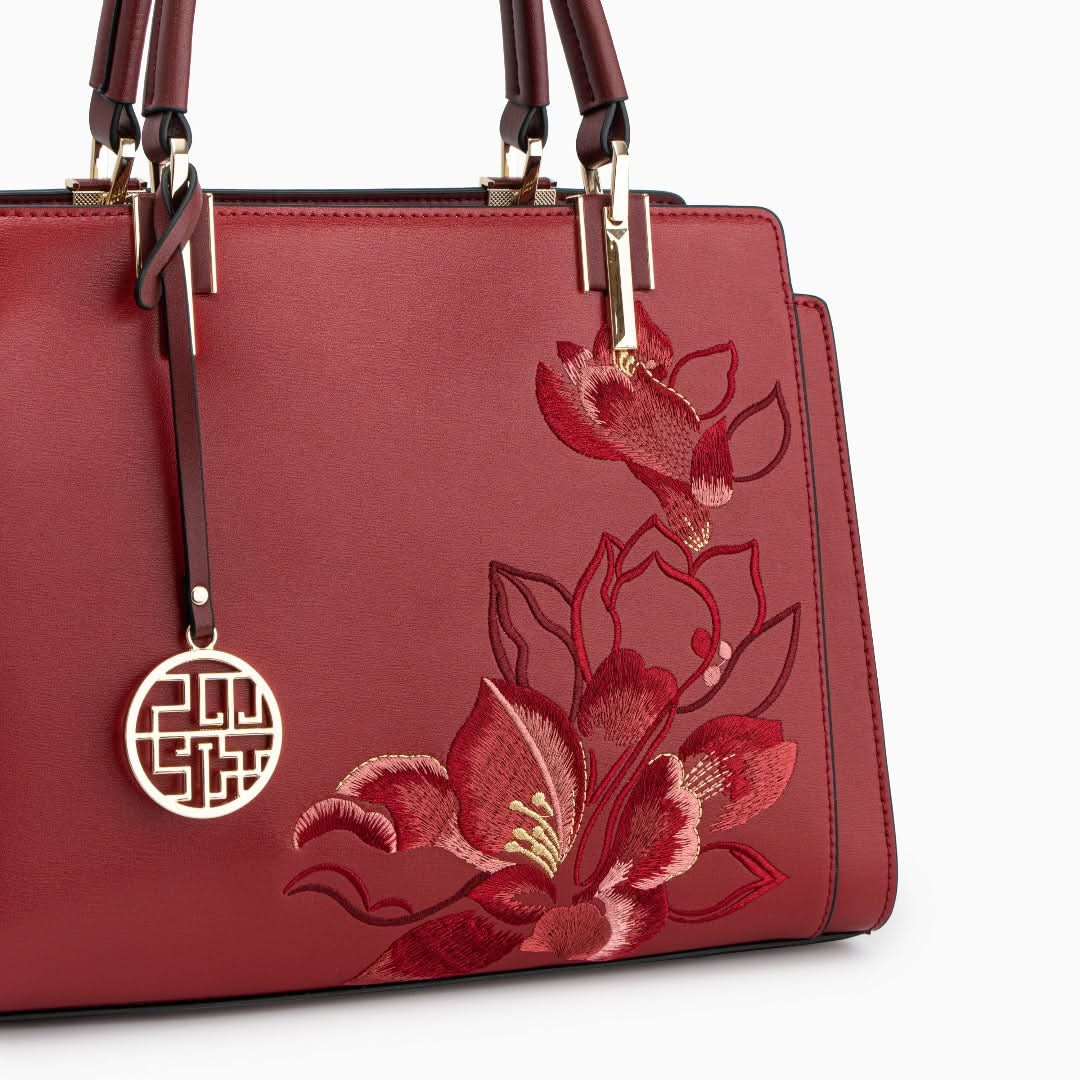 Cleo Genuine Leather Medium Tote Bag - ShopLorca