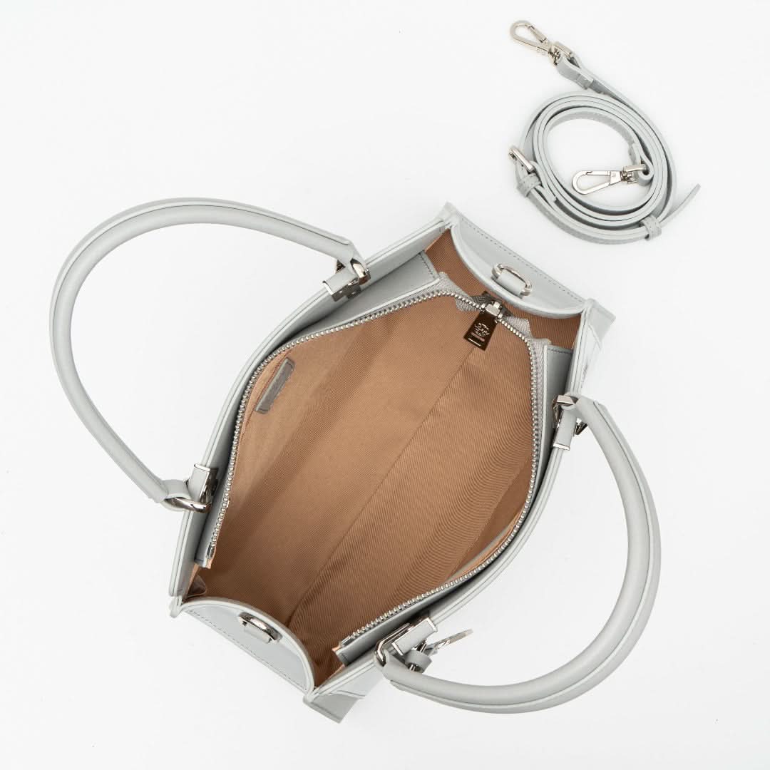 Cleo Genuine Leather Medium Tote Bag - ShopLorca
