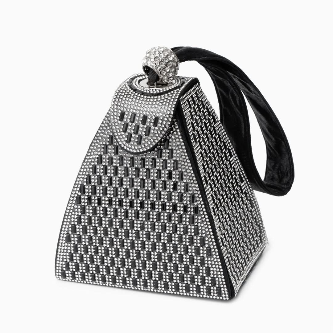 Crystal Pyramid Handbag - ShopLorca