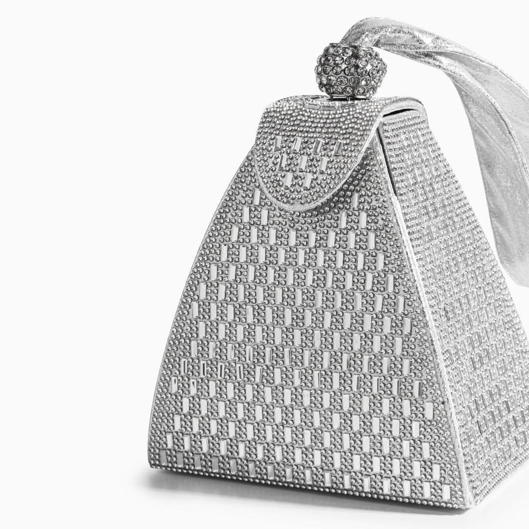 Crystal Pyramid Handbag - ShopLorca