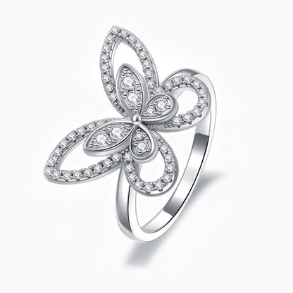 Dainty Butterfly Ring - ShopLorca
