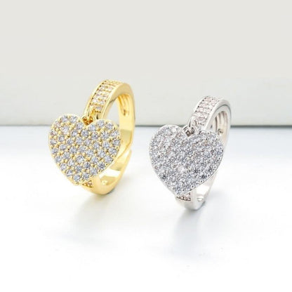 Sparkling Heart Ring - ShopLorca