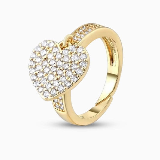 Sparkling Heart Ring - ShopLorca