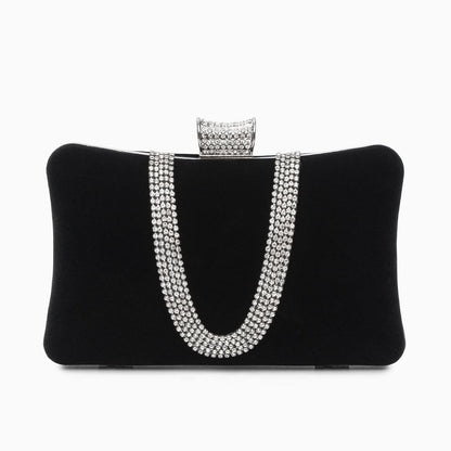 Velvet Sparkles Clutch Bag - ShopLorca