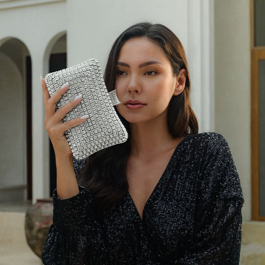 Verano Diamonds Clutch Bag - ShopLorca