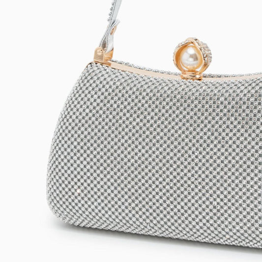 Vintage Rhinestones Glitter Handbag - ShopLorca