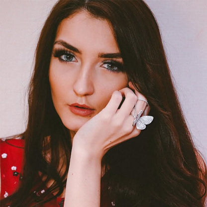 Zircon Butterfly Ring - ShopLorca